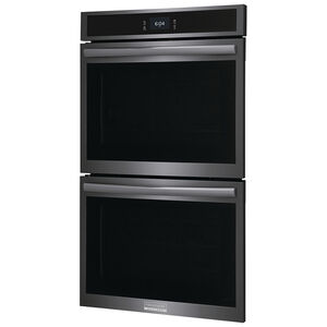 Frigidaire Gallery 30" 10.6 Cu. Ft. Electric Double Wall Oven with Standard Convection & Self Clean - Black Stainless Steel, Black Stainless Steel, hires