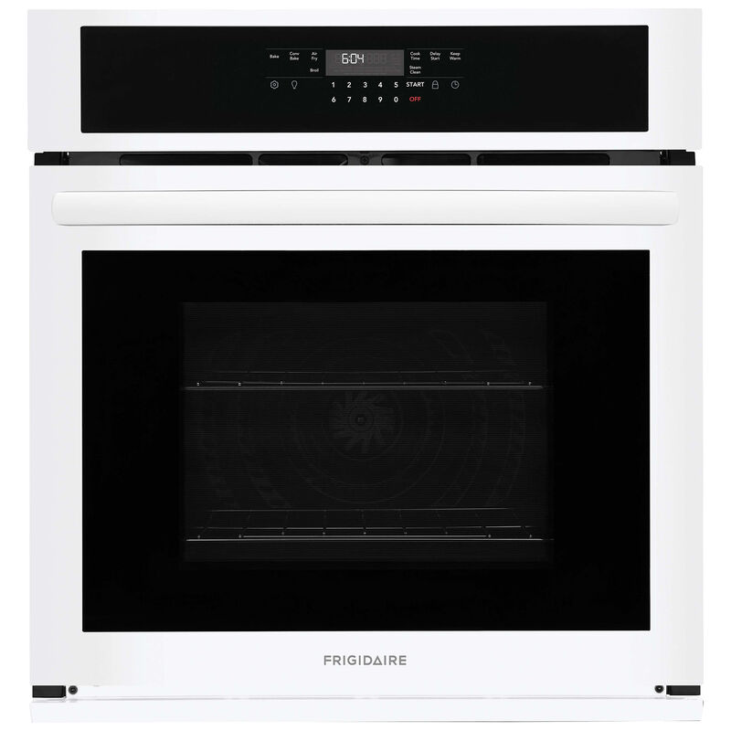 Frigidaire 27 in. 3.8 cu. ft. Electric Single Wall Oven with Standard Convection - White, White, hires