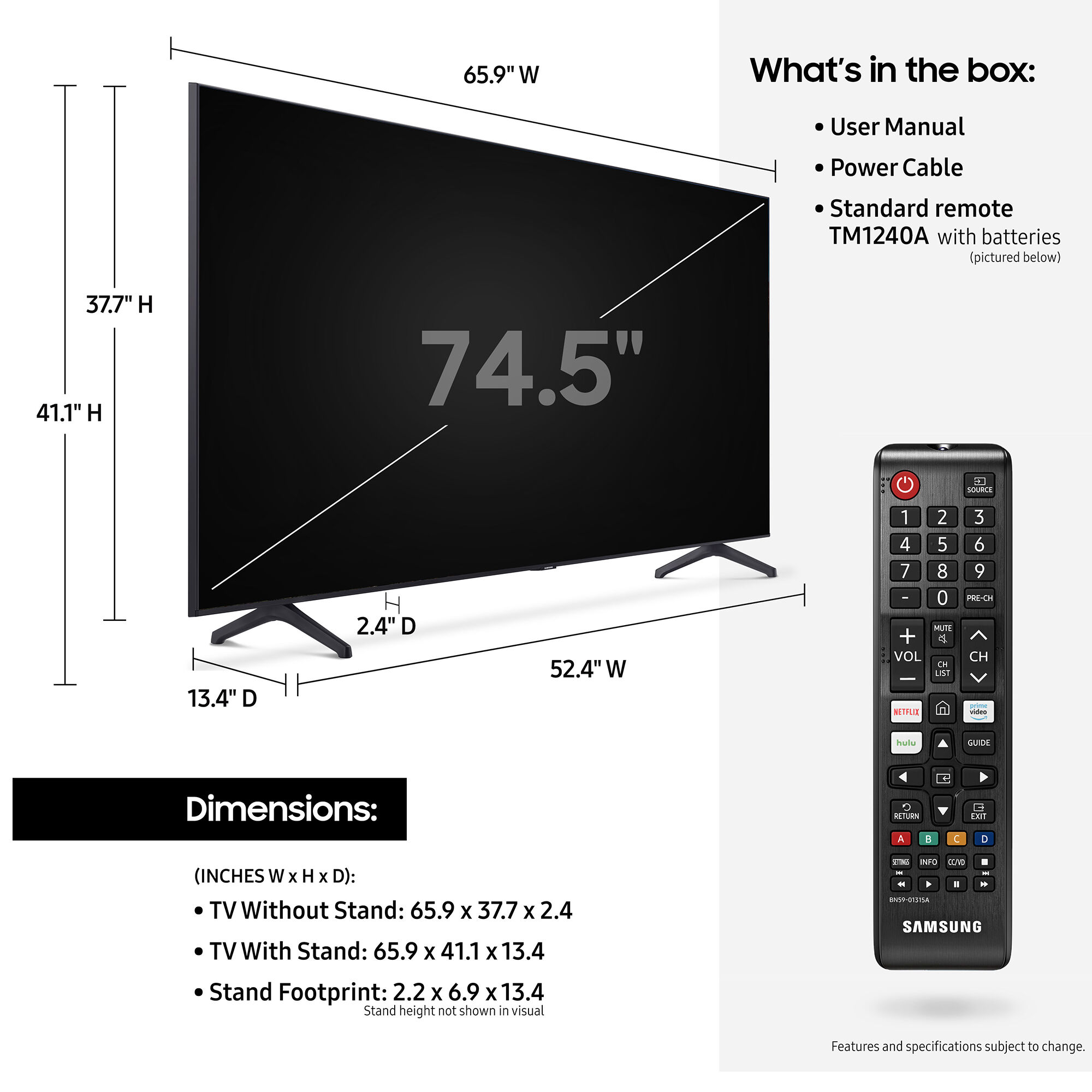 Samsung - 75\