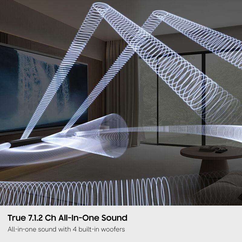 Samsung 7.1.2 Channel Dolby Atoms Smart Sound Bar with Bluetooth - Black, , hires