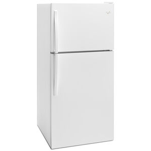 Whirlpool 30 in. 18.2 cu. ft. Top Freezer Refrigerator - White, , hires
