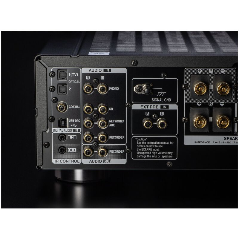 Denon 2 Ch. Integrated Amplifier with USB-DAC - Black, , hires