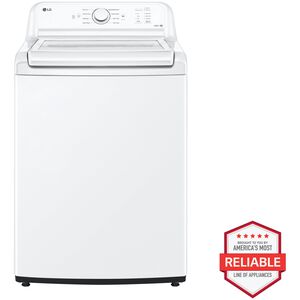 LG 27 in. 4.3 cu. ft. Top Load Washer with True Balance Anti-Vibration System & SlamProof Glass Lid - White, , hires