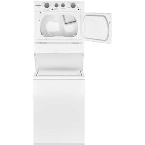 Whirlpool 27 in. Laundry Center with 3.5 cu. ft. Washer with 9 Wash Programs & 5.9 cu. ft. Gas Dryer & 4 Dryer Programs - White, , hires