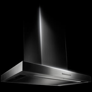 JennAir 30 in. Convertible Chimney Style Range Hood with 585 CFM, 3 Fan Speeds & 1 LED Light - Stainless Steel, , hires