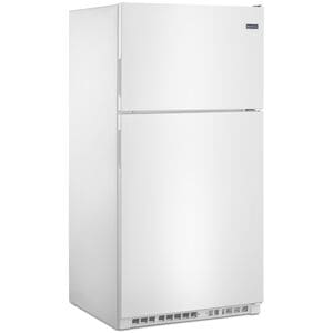 Maytag 33 in. 20.5 cu. ft. Top Freezer Refrigerator - White Ice, White Ice, hires