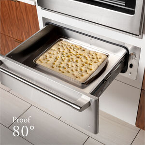 Cafe 30 in. 1.9 cu. ft. Warming Drawer with Humidity Control - Stainless Steel, Stainless Steel, hires