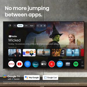 Hisense - 65" Class UR8 Series RGB Mini-LED 4K UHD Smart Google TV, , hires