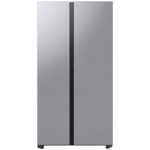 Samsung Bespoke 36 in. 28.0 cu. ft. Smart Side-by-Side Refrigerator with Internal Water Dispenser - Stainless Steel, Stainless Steel, hires