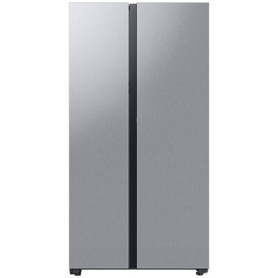 Samsung Bespoke 36 in. 28.0 cu. ft. Smart Side-by-Side Refrigerator with Internal Water Dispenser - Stainless Steel | RS28CB7600QL