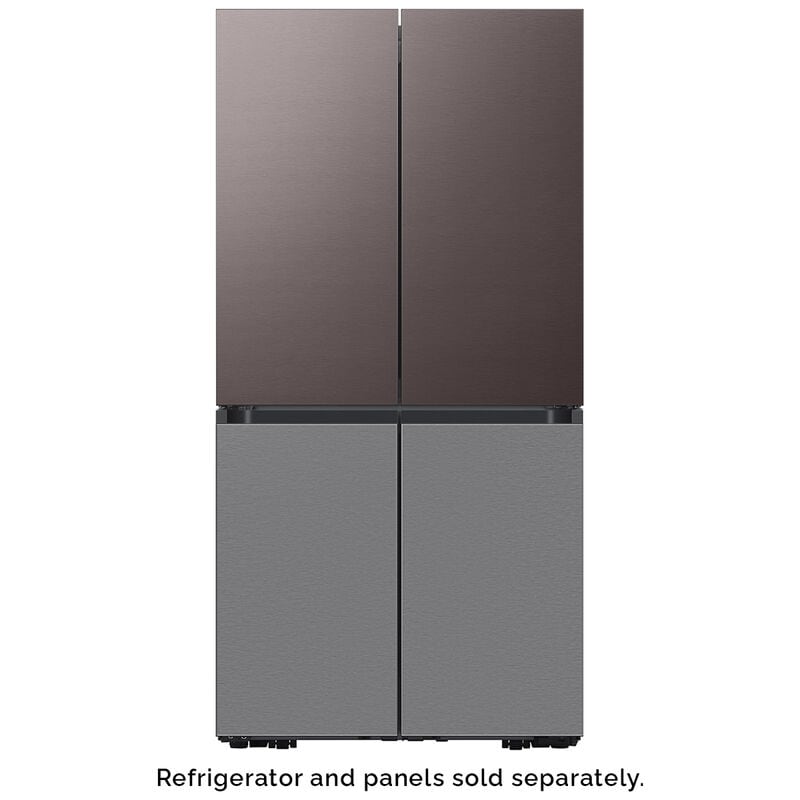 Samsung BESPOKE 4-Door Flex Bottom Panel for Refrigerators - Stainless Steel, , hires