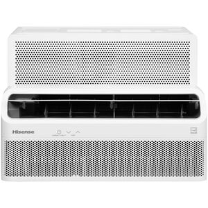 Hisense UltraSlim 12,000 BTU 115V Smart Energy Star Window Air Conditioner with Inverter, 3 Fan Speeds, Sleep Mode & Remote Control - White, , hires