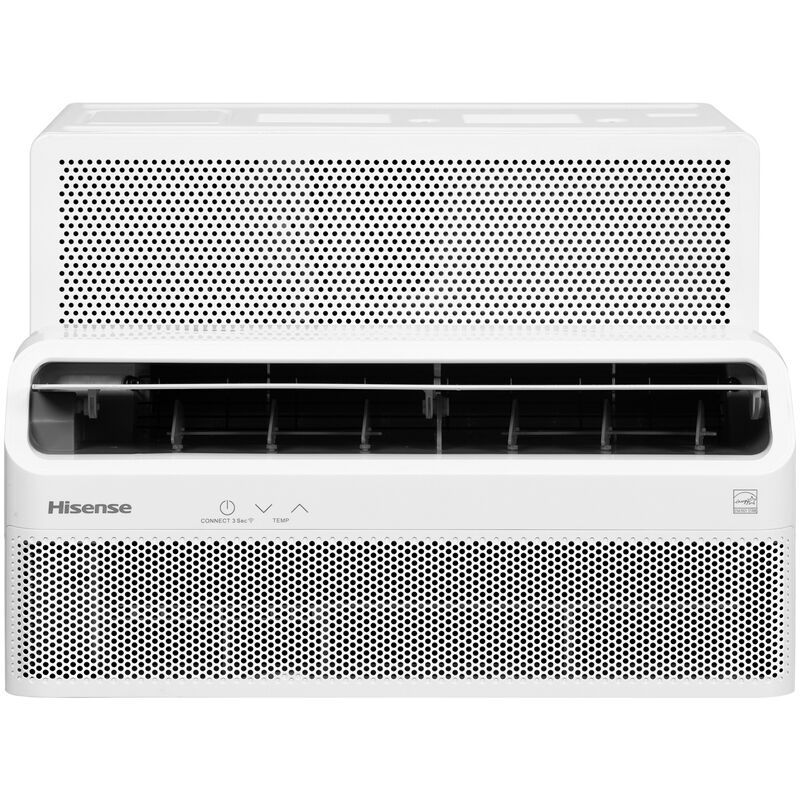 Hisense UltraSlim 12,000 BTU 115V Smart Energy Star Window Air Conditioner with Inverter, 3 Fan Speeds, Sleep Mode & Remote Control - White, , hires