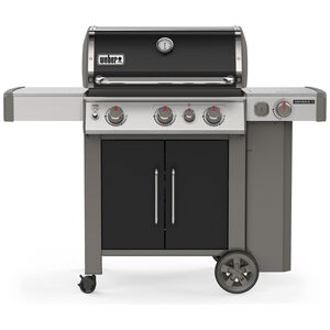 Weber Genesis II E-335 3-Burner Liquid Propane Gas Grill with Side Burner & Sear Burner - Black, , hires