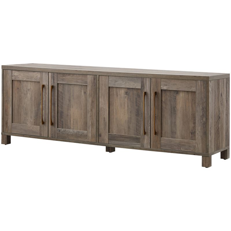 Preston & Cole Daphne 68" Wide TV Stand for TVs up to 75" - Gray Oak, , hires