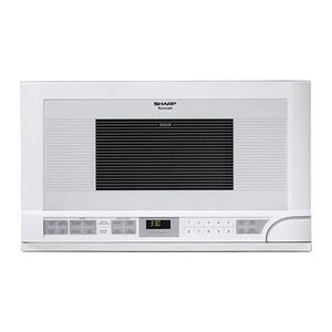 Sharp 24 in. 1.5 cu.ft Over-the-Counter Microwave Microwave with 11 Power Levels & Sensor Cooking Controls - White, , hires