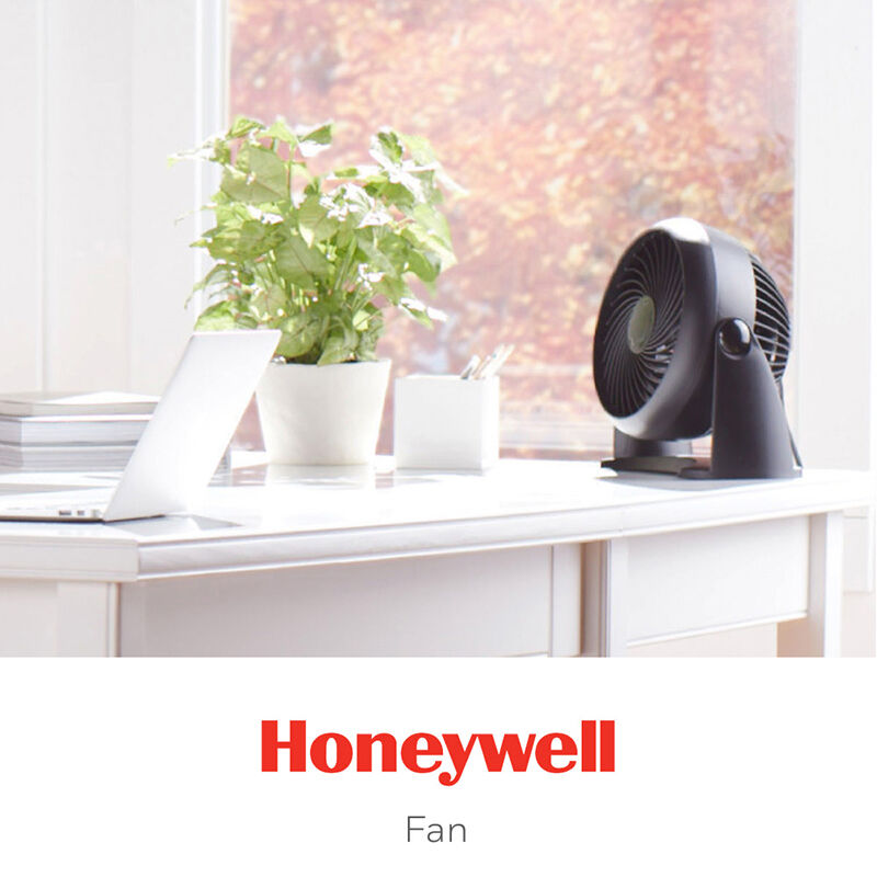 Honeywell Table Fan with 3 Speed & Adjustable Tilt - Black P.C. & Son