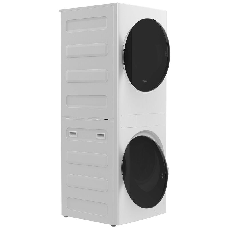 Whirlpool 24 in. 2.7 cu. ft. Electric Front Load Ventless Heat Pump Laundry Center with Sanitize Cycle & Sensor Dry - White, , hires