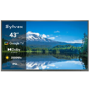 Sylvox - Pool Pro 3.0 43" Class Full Sun 4K UHD LED Smart Google Outdoor TV, , hires