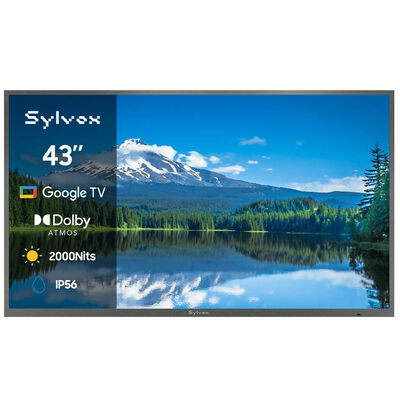 Sylvox - Pool Pro 3.0 43" Class Full Sun 4K UHD LED Smart Google Outdoor TV | OT43A2A1GF