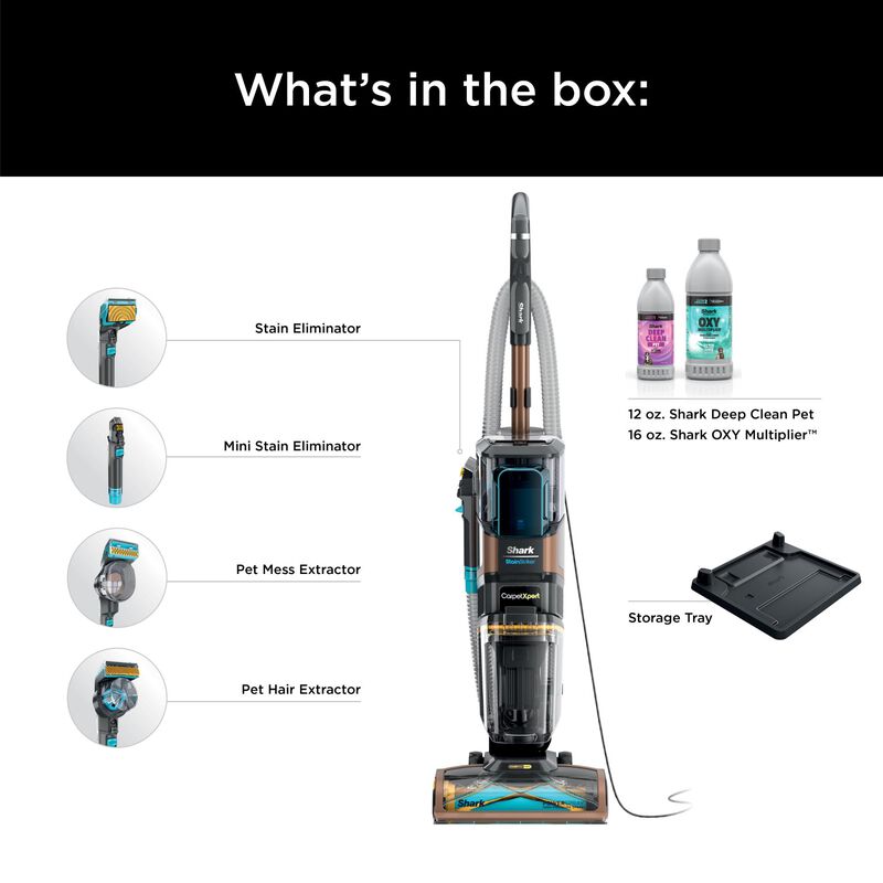 Shark CarpetXpert Bagless Pet Upright Vacuum with 4 Additional Tools, , hires