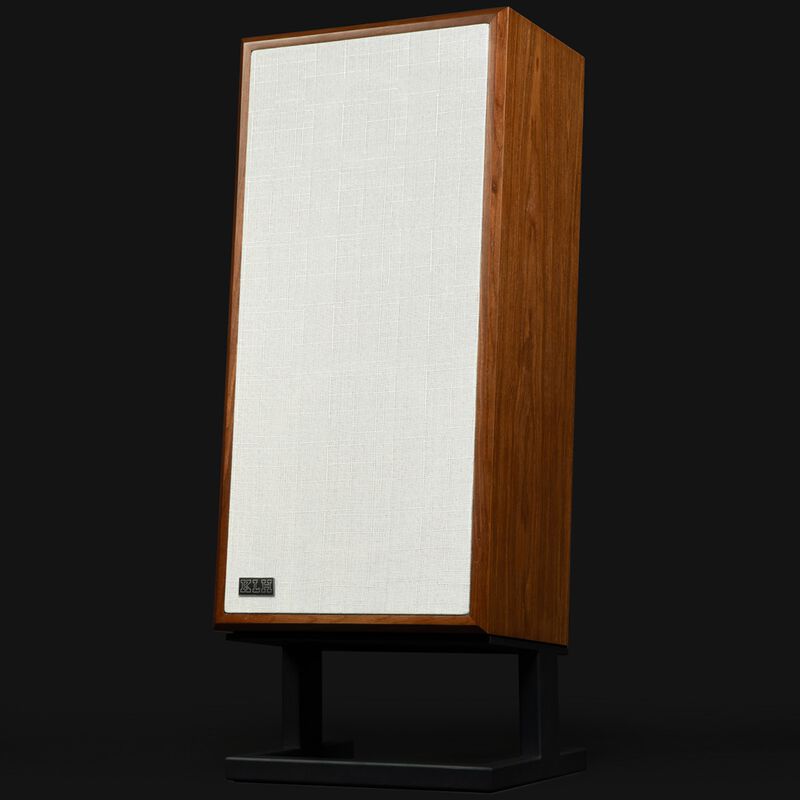 KLH Model Four 8" Three-Way Acoustic Suspension Loudspeaker System - English Walnut, , hires