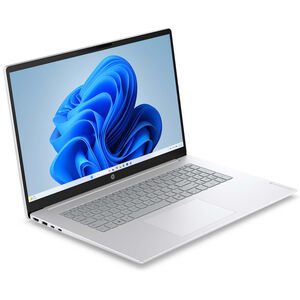 HP OmniBook 3 17 in. Touch Screen Notebook with Copilot, AMD Ryzen 3 30, 2.4 GHz, 4-Core CPU, AMD Radeon 610M GPU, 8 GB RAM, 512 GB SSD, up to 12 Hrs. of Battery Life & Windows 11 Home - Glacier Silver, , hires