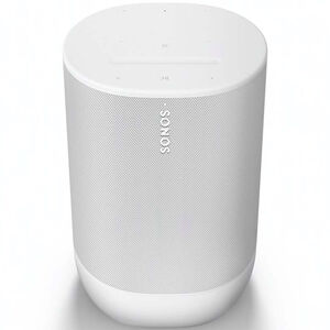 Sonos Move 2 Portable Rechargeable Splashproof Bluetooth & Wi-Fi Speaker - White, White, hires