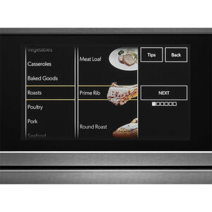 JennAir Rise 30" 6.4 Cu. Ft. Electric Smart Double Wall Oven with Dual Convection & Self Clean - Stainless Steel, , hires