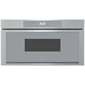 Thermador Masterpiece & Professional Series 30 in. 1.2 cu.ft Built-In Microwave with 10 Power Levels & Sensor Cooking Controls - Stainless Steel, , hires
