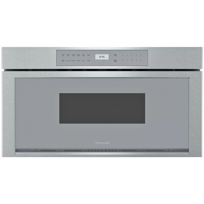 Thermador Masterpiece & Professional Series 30 in. 1.2 cu.ft Built-In Microwave with 10 Power Levels & Sensor Cooking Controls - Stainless Steel | MD30WS