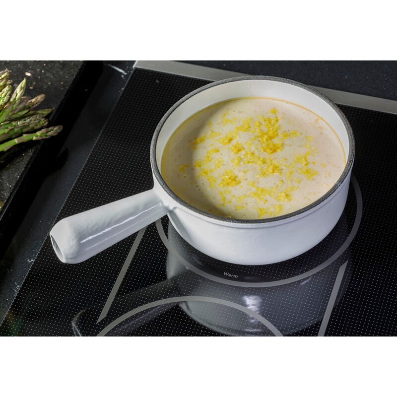 Cafe 30 in. 5-Burner Smart Electric Cooktop with Simmer Burner & Power Burner - Black, , hires