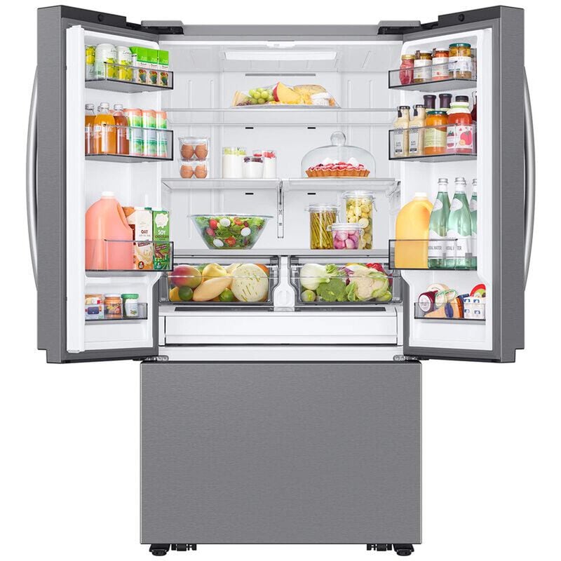 Samsung 36 in. 31.5 cu. ft. Smart French Door Refrigerator with Ice Maker - Fingerprint Resistant Stainless, Fingerprint Resistant Stainless, hires