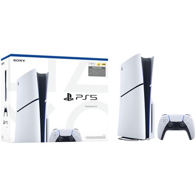 Sony - PlayStation 5 Physical Slim Console - 1TB - White | 1000039671