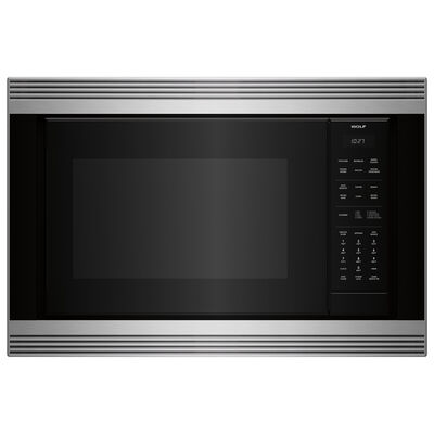 Wolf E Series 27 in. Trim Kit for Microwaves - Stainless Steel | 809960