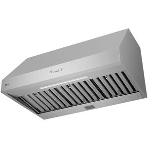 SKS 36 in. Smart Ducted Canopy Pro Style Range Hood with 650 CFM, 5 Fan Speeds & 1 LED Light - Stainless Steel, , hires