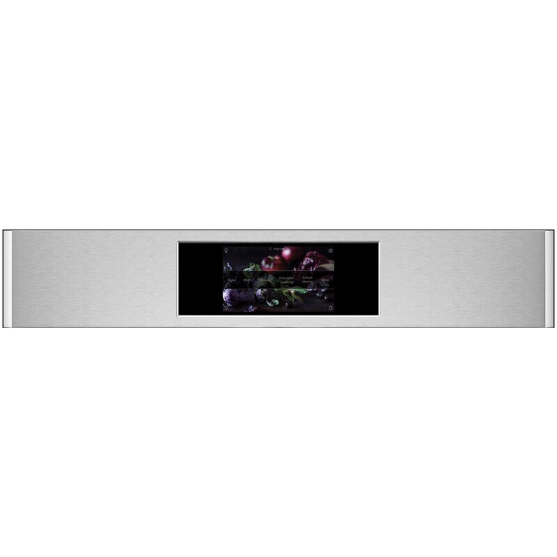 Monogram Statement Series 30 in. 10 cu. ft. Smart Top Control SpeedElectric Double Wall Oven with True European Convection - Stainless Steel, , hires