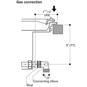 Gaggenau Vario 200 Series 24 in. 4-Burner Natural Gas Cooktop with Simmer Burner - Stainless Steel, , hires