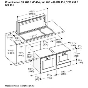 Gaggenau 400 Series 24 in. 3.2 cu. ft. Smart Electric Single Wall Oven with Standard Convection - Stainless Steel, , hires