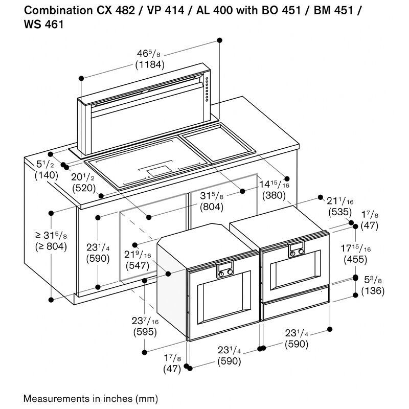 Gaggenau 400 Series 24 in. 3.2 cu. ft. Smart Electric Single Wall Oven with Standard Convection - Stainless Steel, , hires