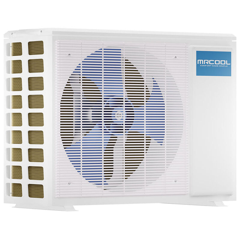 MRCOOL 4th Gen DIY 12,000 BTU 115V Single-Zone Smart Energy-Star Ductless Mini-Split Air Conditioner with Heat & 25 ft. Install Kit for up to 500 Sq. Ft., , hires