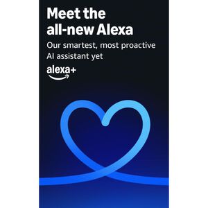 Amazon Echo Dot Max (newest model), Alexa speaker with room-filling sound and built-in smart home hub, designed for Alexa+ (Glacier White), , hires