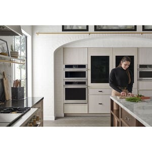 Monogram 30 in. 14.6 cu. ft. Built-In Counter Depth Bottom Freezer Refrigerator with Ice Maker - Custom Panel Ready, , hires