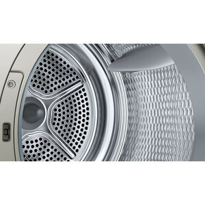 Bosch 800 Series 24 in. 4.0 cu. ft. Smart Stackable Ventless Electric Heat Pump Dryer with Sensor Dry, Sanitize & Steam Cycle - Pearl Steel, , hires