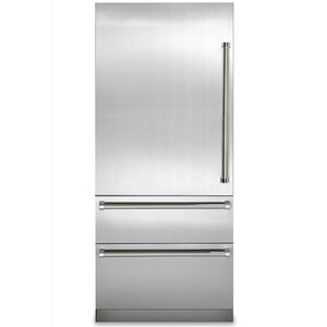 Viking 7 Series 36" Door Panel Kit for Refrigerator - Stainless Steel, Stainless Steel, hires