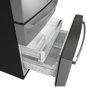 GE Profile 36 in. 28.7 cu. ft. Smart 4-Door French Door Refrigerator with Internal Water Dispenser - Fingerprint Resistant Stainless, , hires