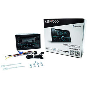 Kenwood Dual Din Sized CD Receiver with Bluetooth, , hires