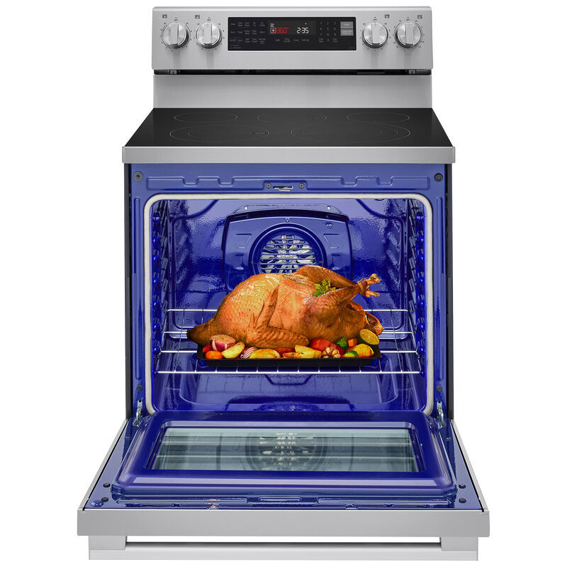 LG 30 in. 6.3 cu. ft. Smart Air-Fry True European Convection