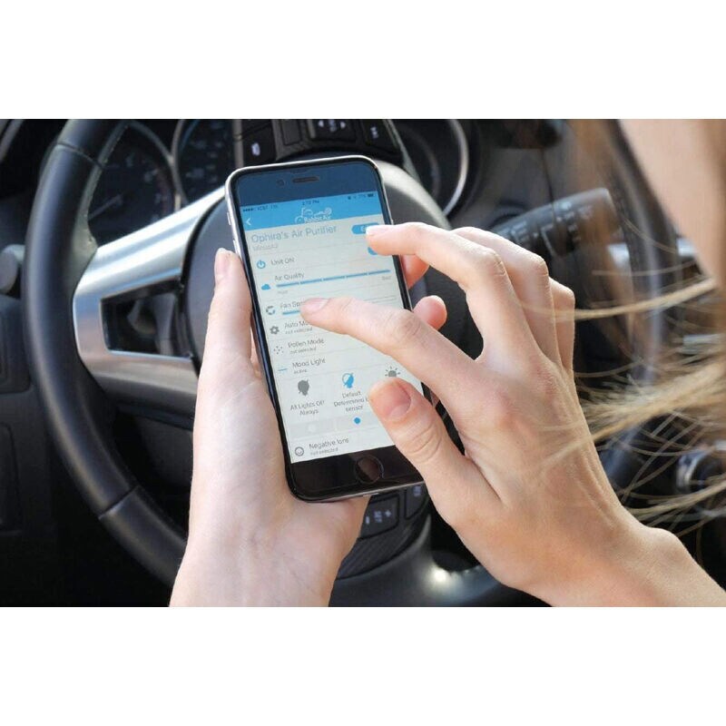 Rabbit Air MinusA2 Ultra Quiet Germ Defense WiFi Enabled Air Purifier - White - for Rooms Up To 815 Sq. Ft., , hires