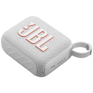 JBL Go 4 Ultra Portable Rechargeable Waterproof Bluetooth Speaker - White, White, hires